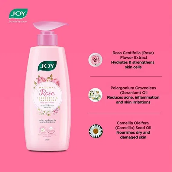 Лосьон для тела Joy Rose Body Serum Lotion, 300 мл, Avoka Naturals — фото 2