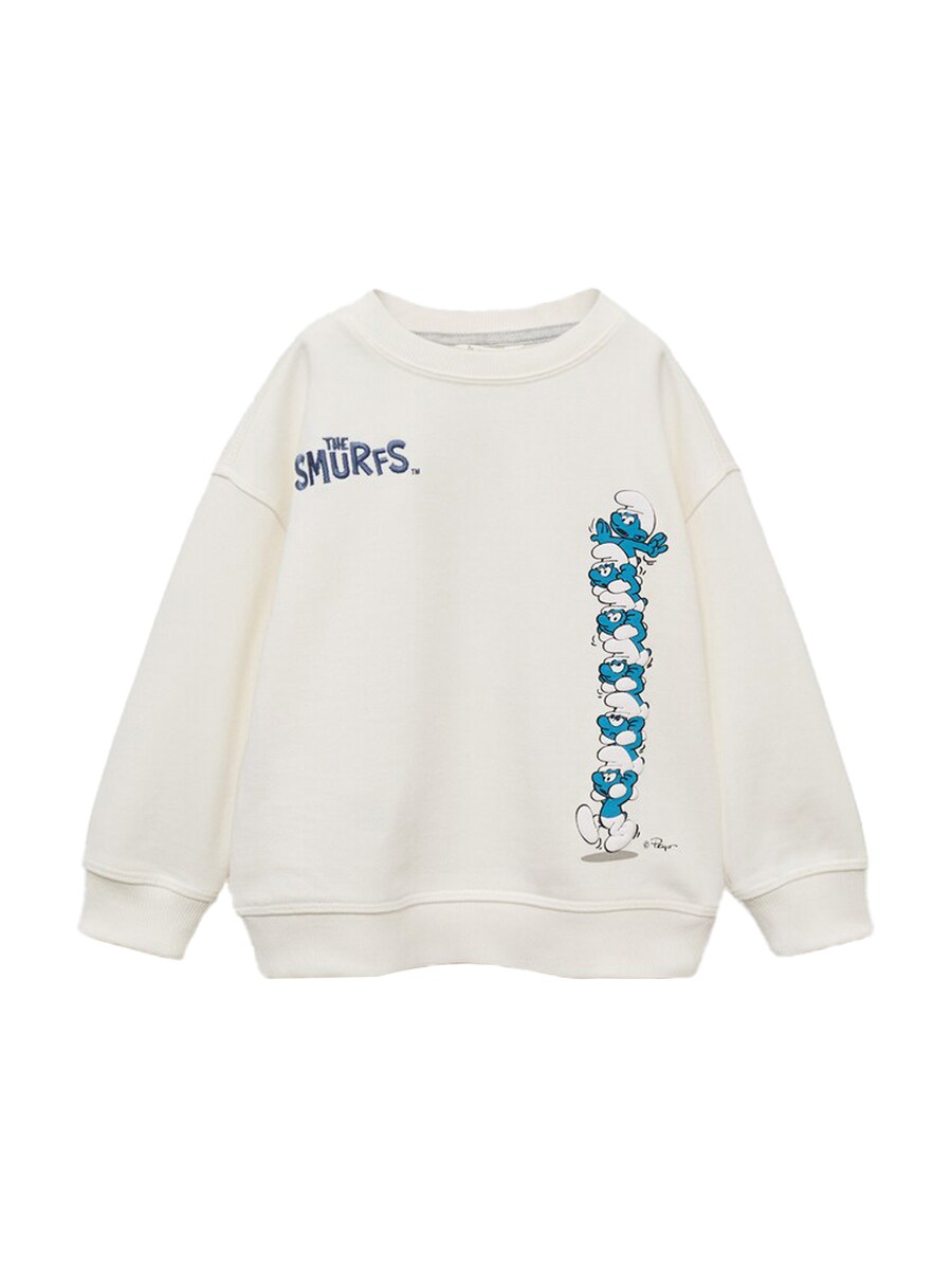 

Толстовка MANGO KIDS SMUCAST, белый