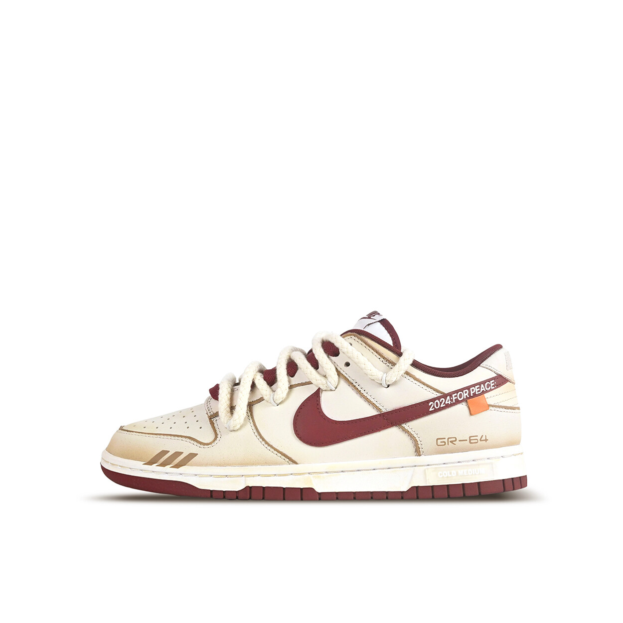 

Мужские кроссовки для скейтбординга Nike Dunk, Burgundy