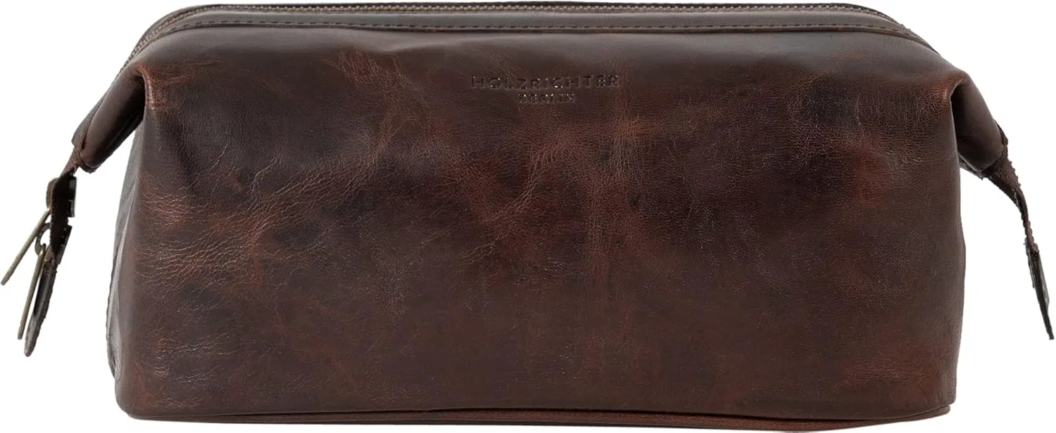 Малая кожаная косметичка «No-5-1» от HOLZRICHTER Berlin No brand, Chestnut