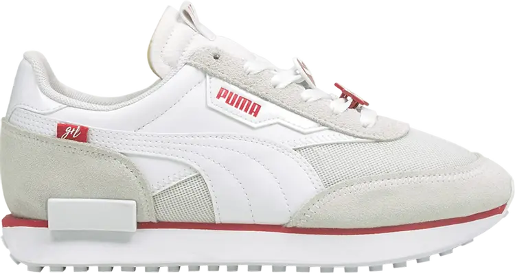 

Кроссовки Puma Wmns Future Rider Galentines Day - White Virtual Pink, белый