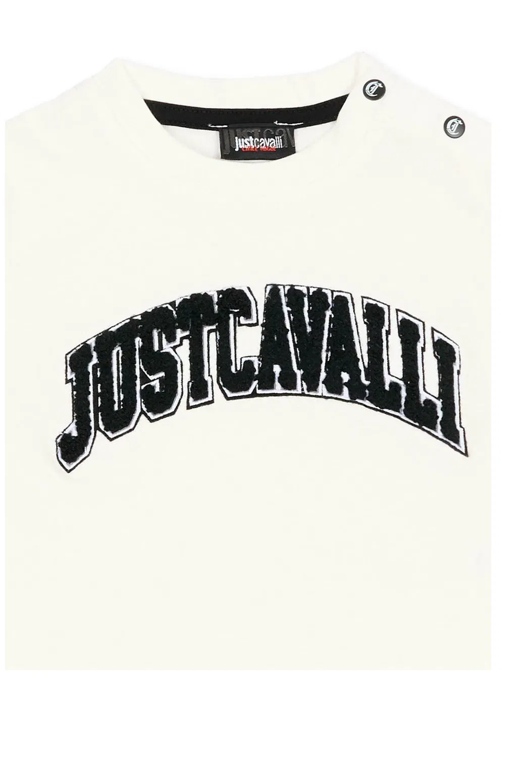 Футболка - футболка с принтом Just Cavalli, Ivory — фото 3