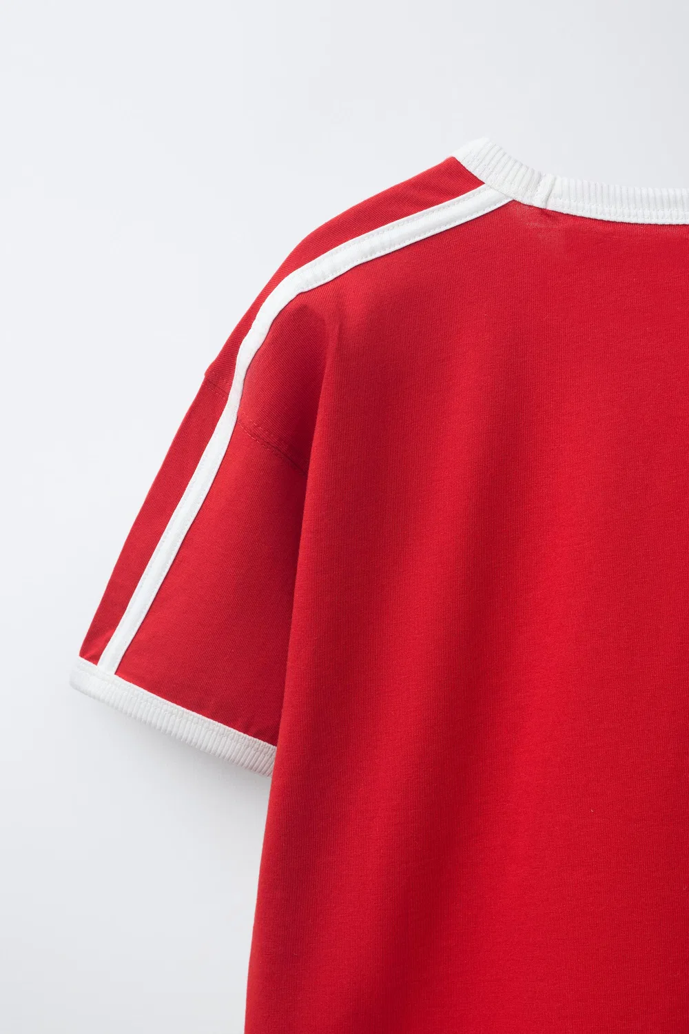 Футболка с лозунгом для бега ZARA, Red — фото 4