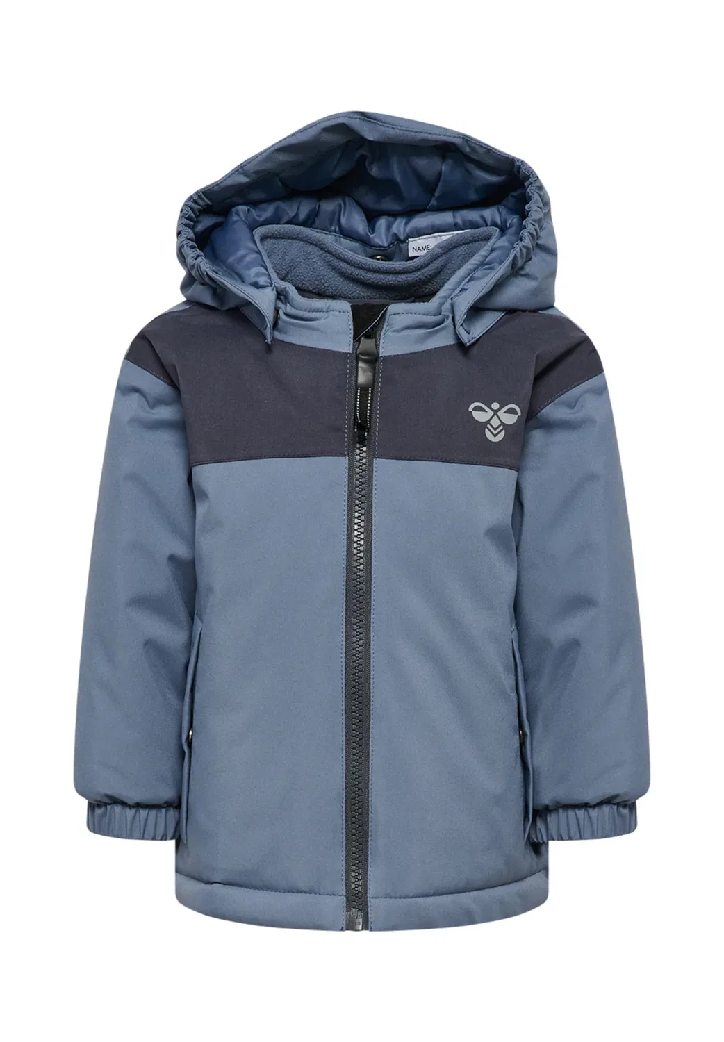 Куртка Hmlmini block wp унисекс - зимняя куртка Hummel, Flint Stone