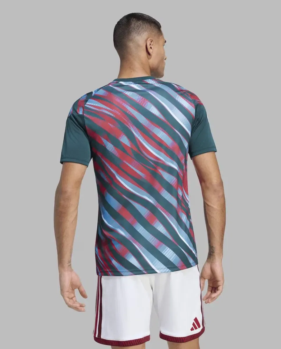 Мужская футболка с принтом Arsenal FC 2026-2027 Prematch adidas, Verde — фото 2