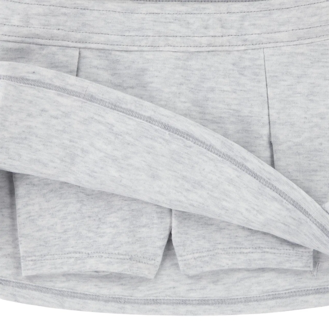 Детский комплект для девочек Tech Fleece Skirt Nike, серый/черный — фото 3