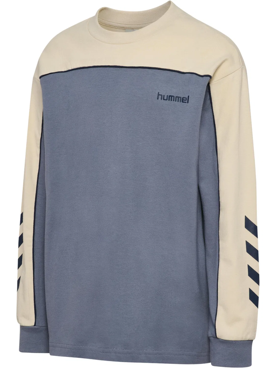 Детская футболка с длинным рукавом Hmljr Loose Hummel, Grau — фото 4