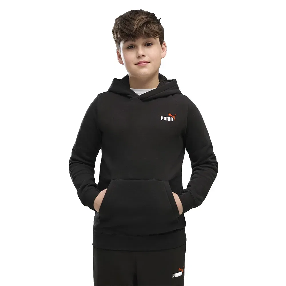 Детское худи для мальчиков с принтом Essential 2 Color Small N?1 Logo Puma, Black