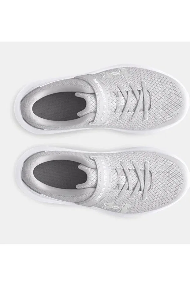 Детские беговые кроссовки для девочек с текстильным верхом Under Armour, 3027109100 — фото 3