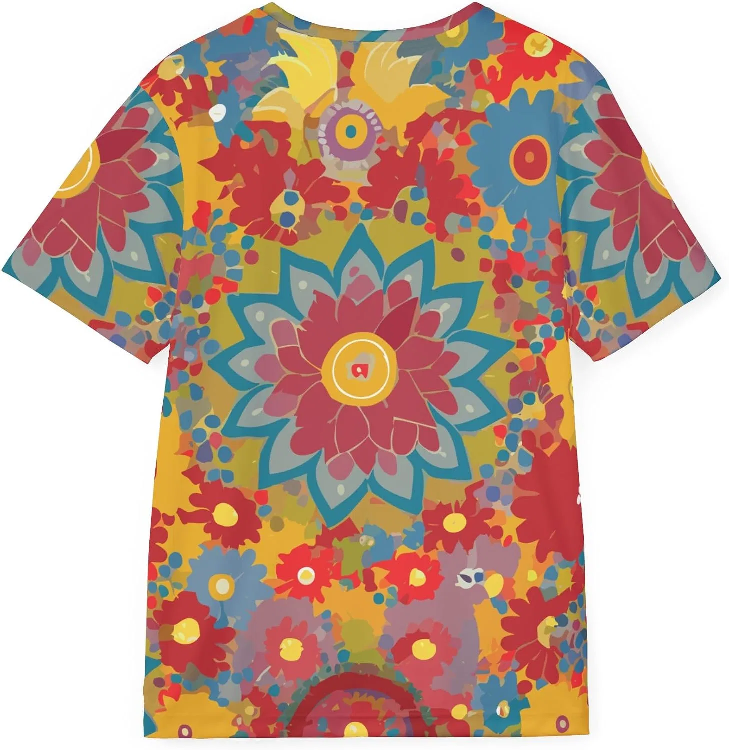 Футболка с принтом India Art Design, Multicolor — фото 2