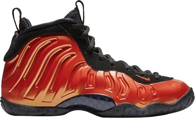 Кроссовки Nike Air Foamposite One GS 'Habanero Red', красный — фото 2