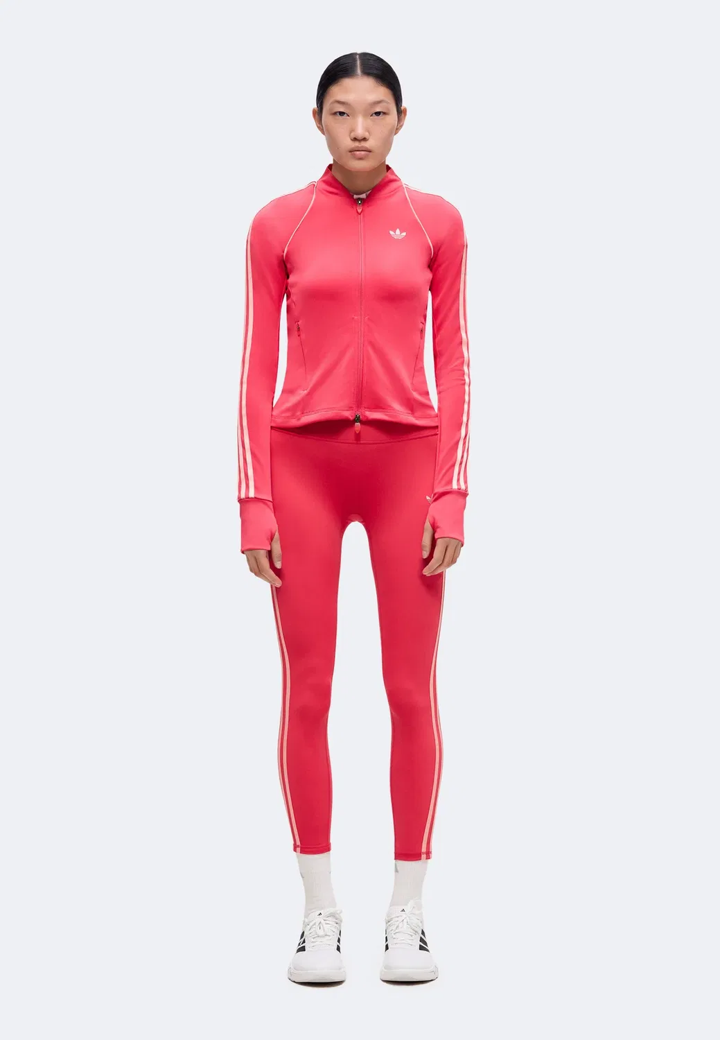 Леггинсы Originals Sport Superstar 7/8 Adidas Performance, Power Pink — фото 2