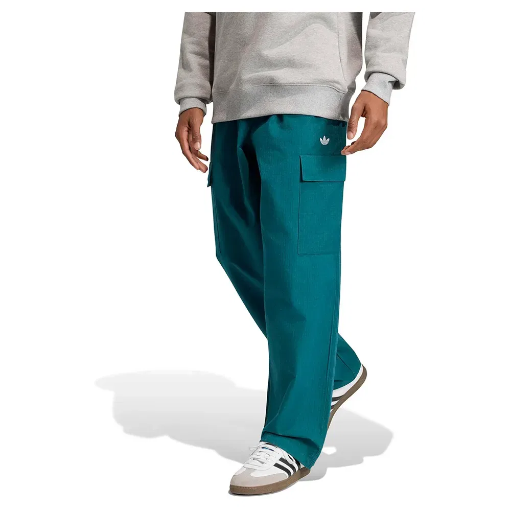 Брюки карго Trefoil Essentials Adidas Originals, синий