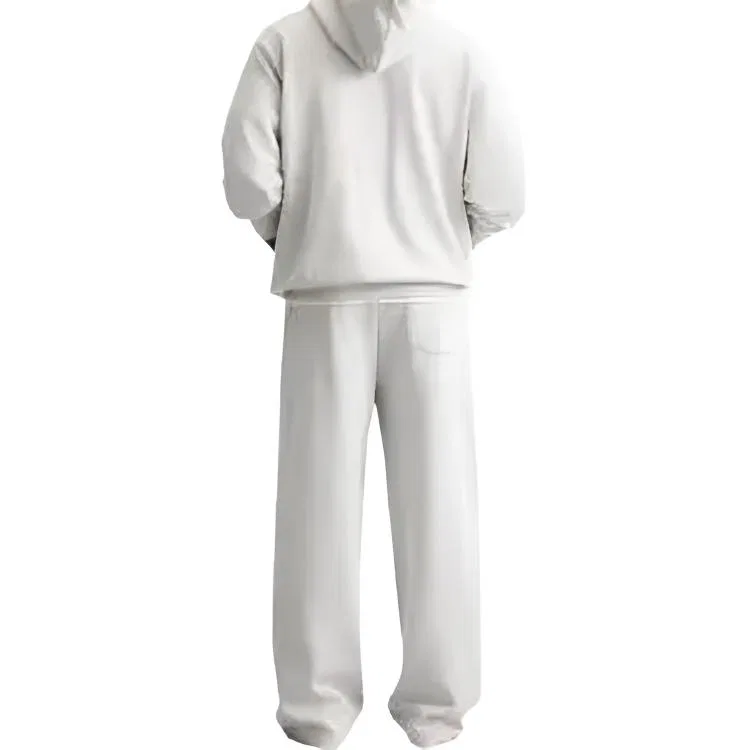 Мужские брюки повседневные свободного кроя Pearl Gray ZARA, Pearl Gray — фото 4