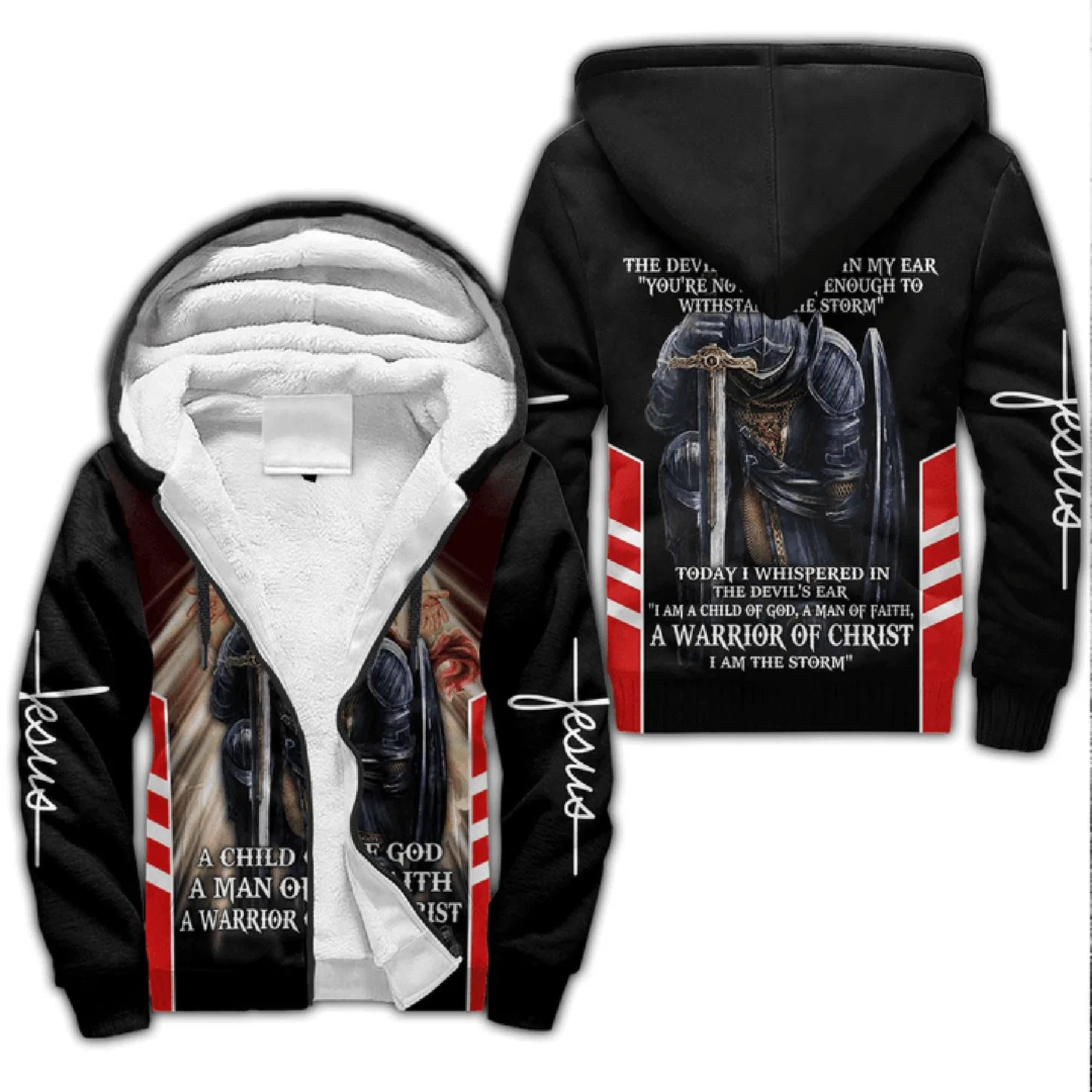 Мужская куртка с принтом Christian Bible Tattoo, Jesus Jacket-4