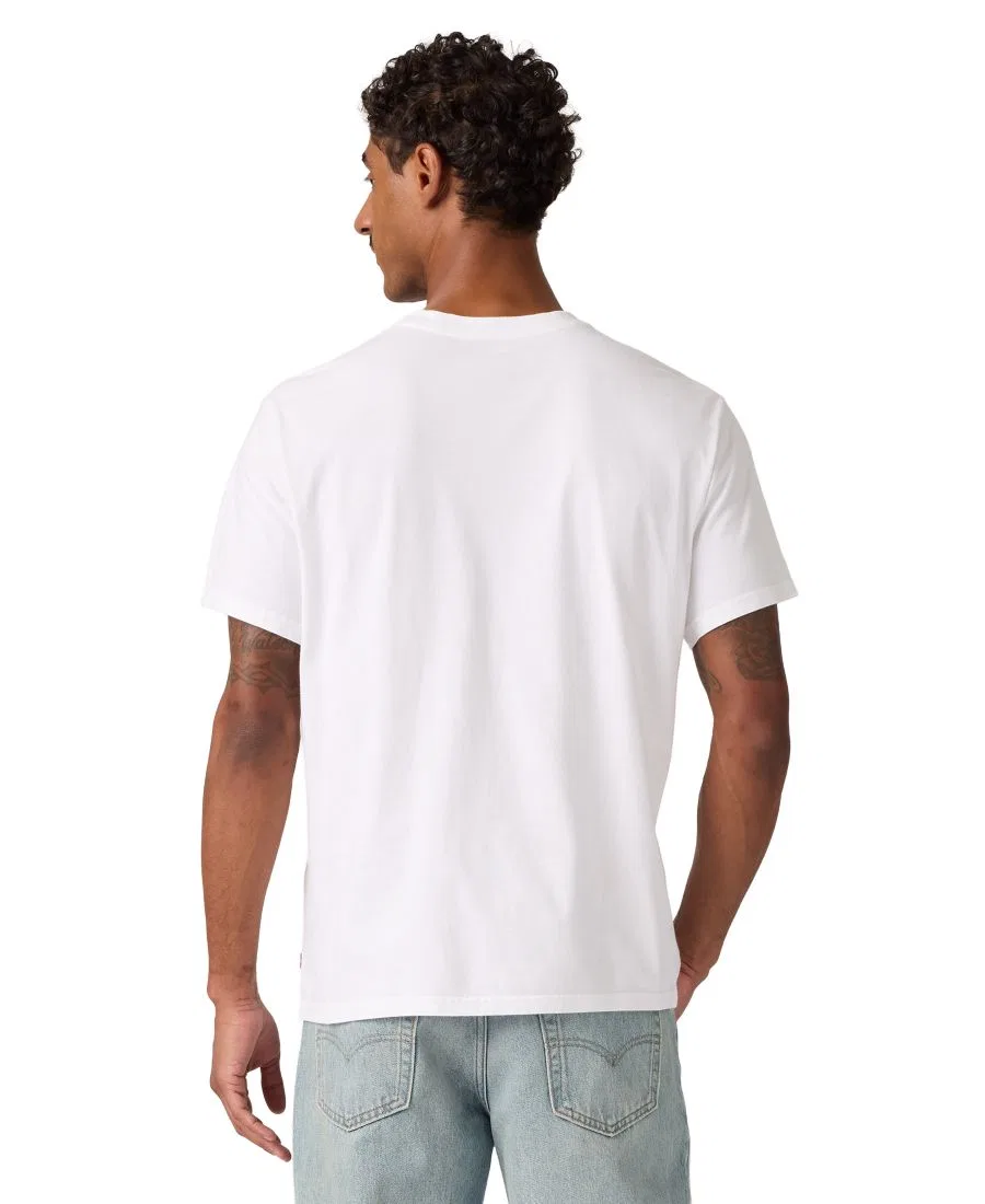 Футболка с принтом Signature Levi's, White — фото 2
