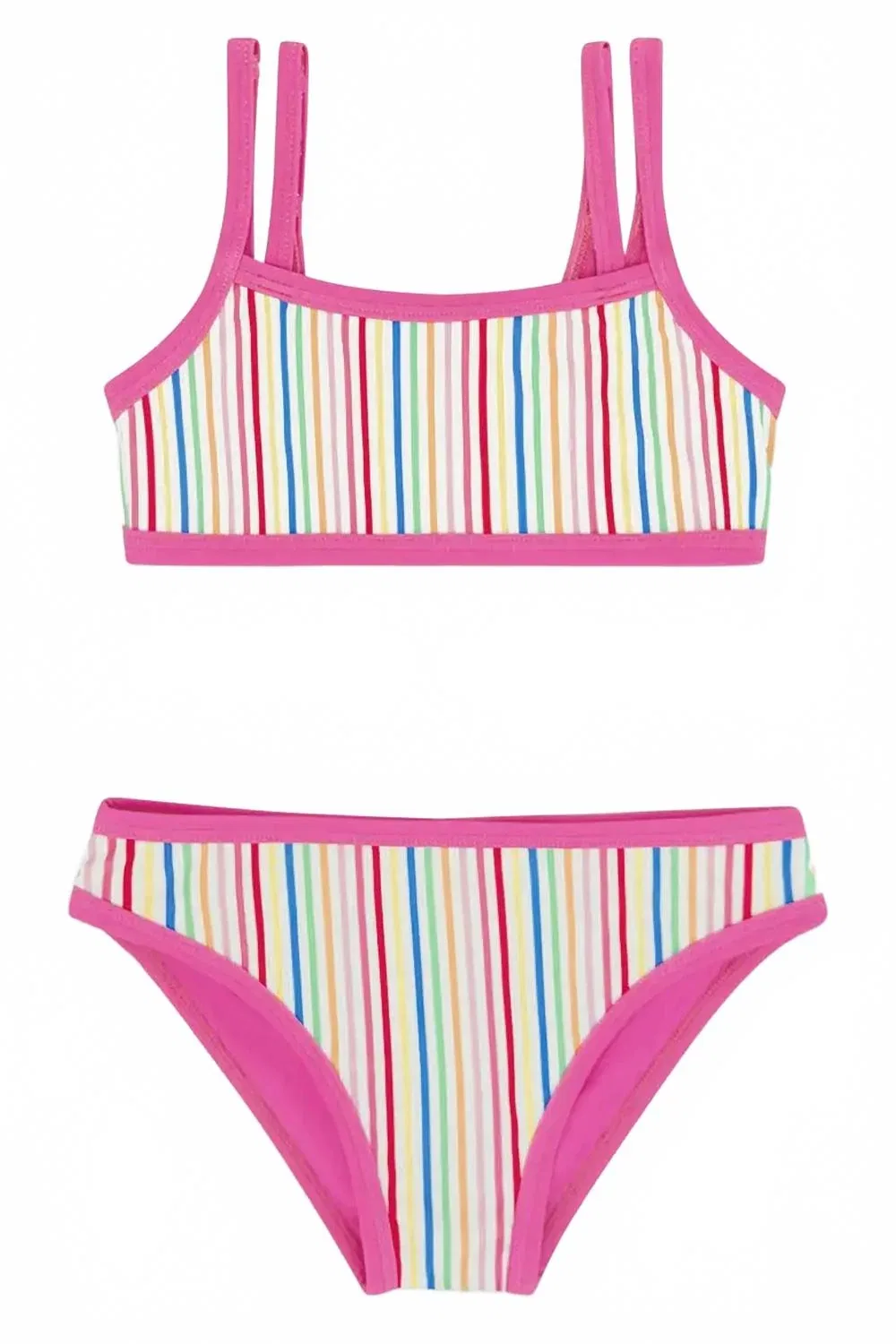 Детский купальник бикини с принтом Maui Bikini Feather 4 Arrow, Multi Stripe