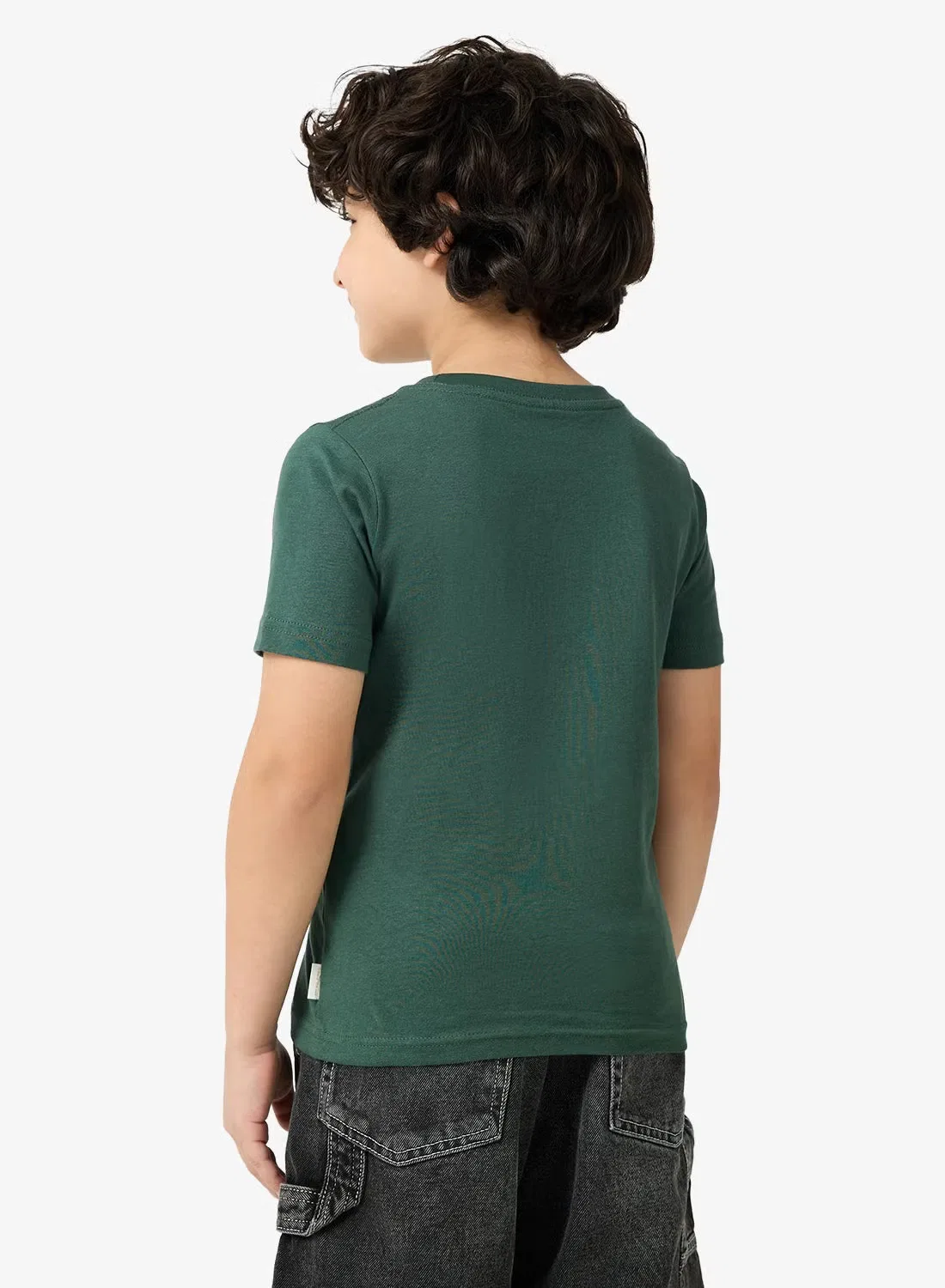 Jack & Jones Junior Комплект футболок с принтом с длинным и коротким рукавом, черный — фото 2