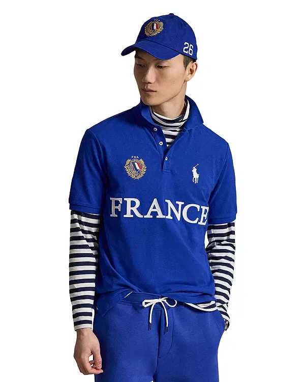 Мужское поло с коротким рукавом Polo Ralph Lauren, Royal