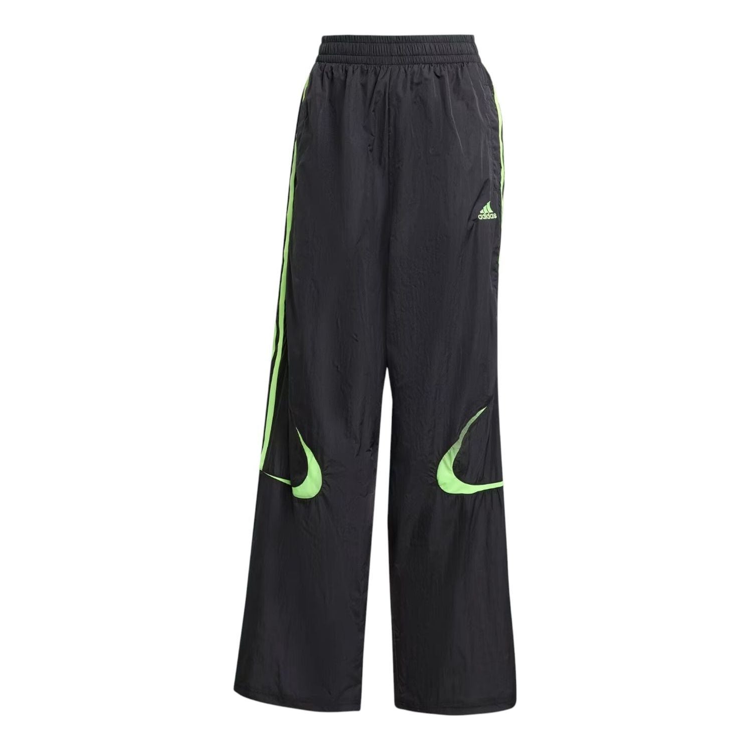 

Брюки (WMNS) adidas Teamgeist Oversized Track Pants 'Black Signal Green'