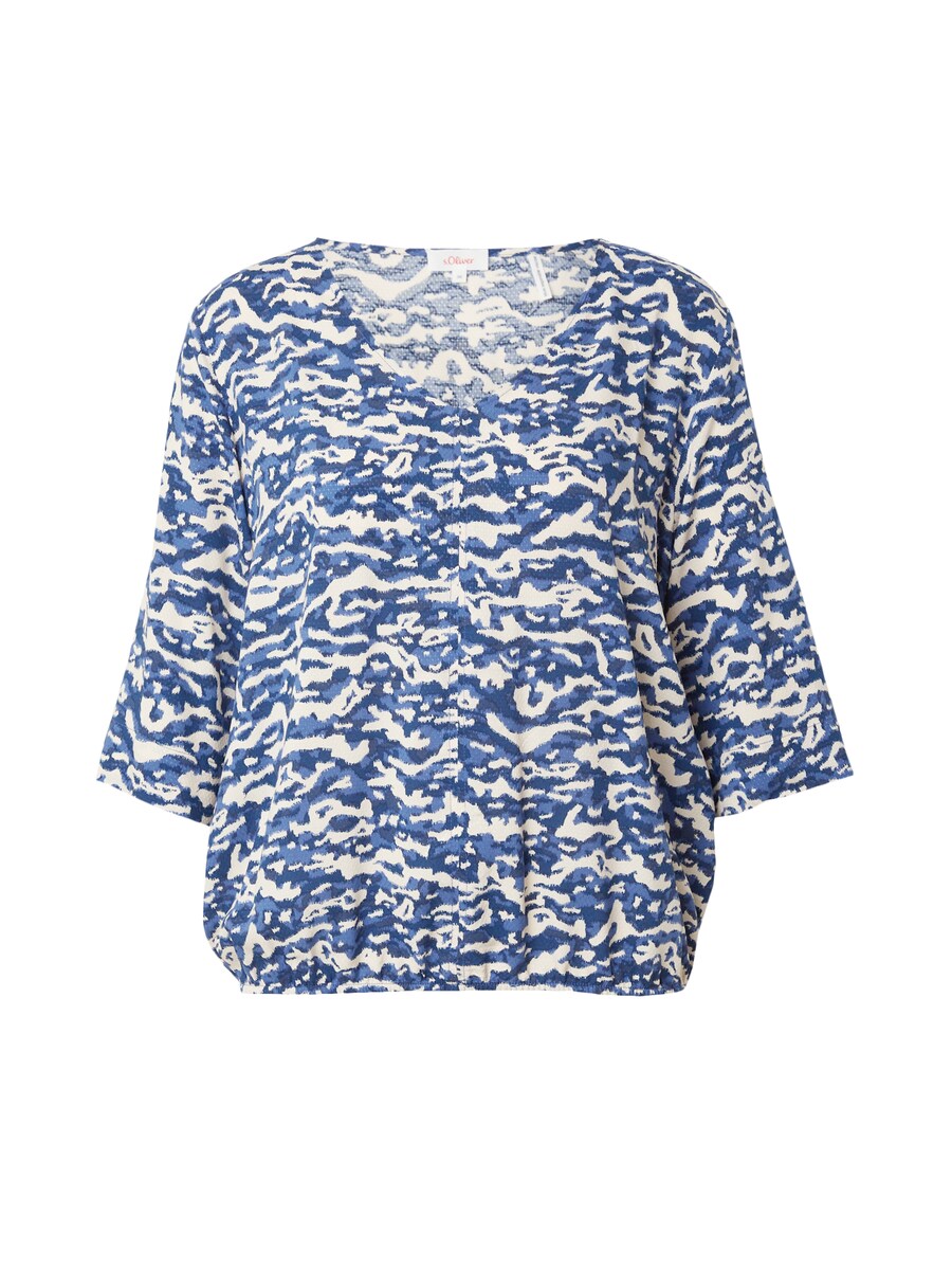 

Блузка с коротким рукавом s.Oliver Blouse, цвет navy/dark blue