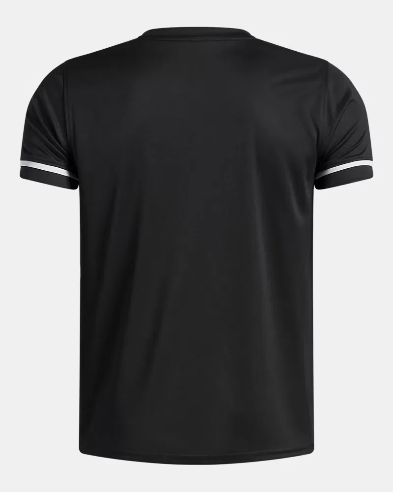 Детская футболка быстросохнущая UA Challenger Stripe UnderArmour, Black/White — фото 2