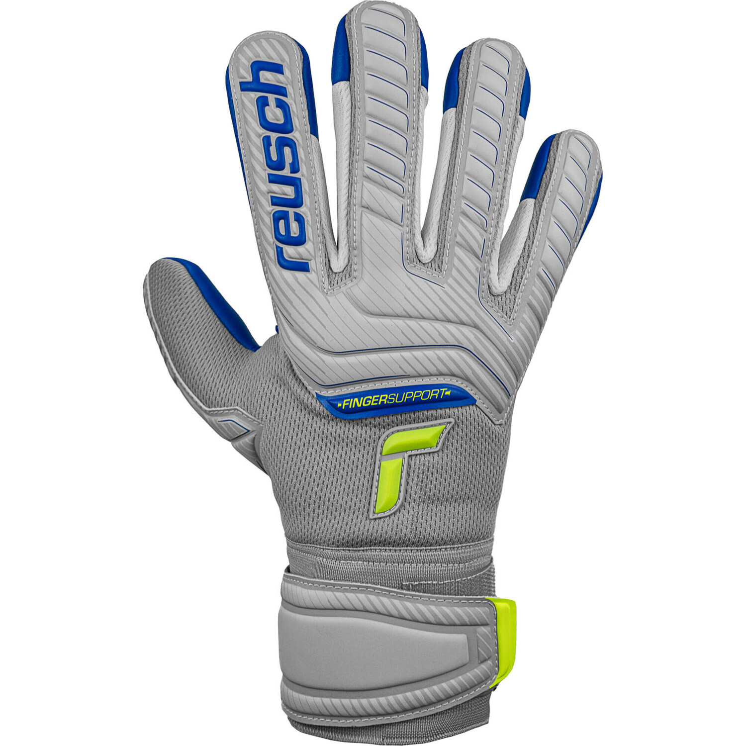 

Вратарские перчатки Reusch Attract Grip Finger Support, серый