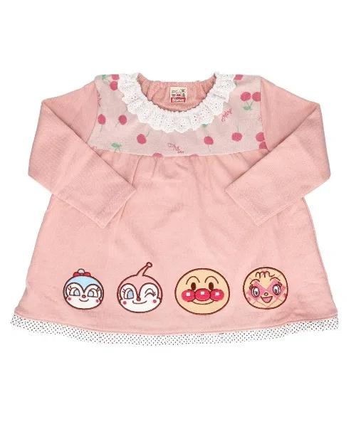 Детская туника-платье с аппликацией Anpanman Kids Collection, Крем — фото 4
