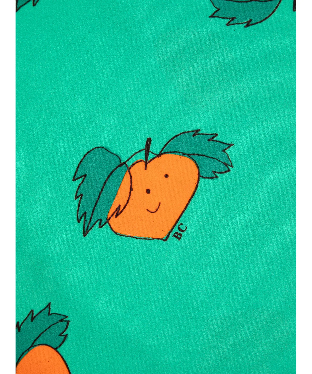 Детская футболка для плавания с длинным рукавомCurious Turnip BOBO CHOSES, Green — фото 2