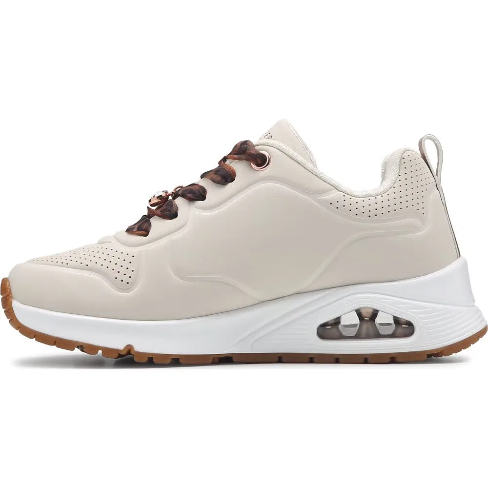 Детские кроссовки Street Uno Skechers, Natural/Leopard — фото 3
