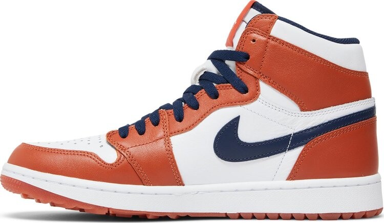 Бутсы Eastside Golf x Air Jordan 1 High Golf Out the Mud, красный — фото 3