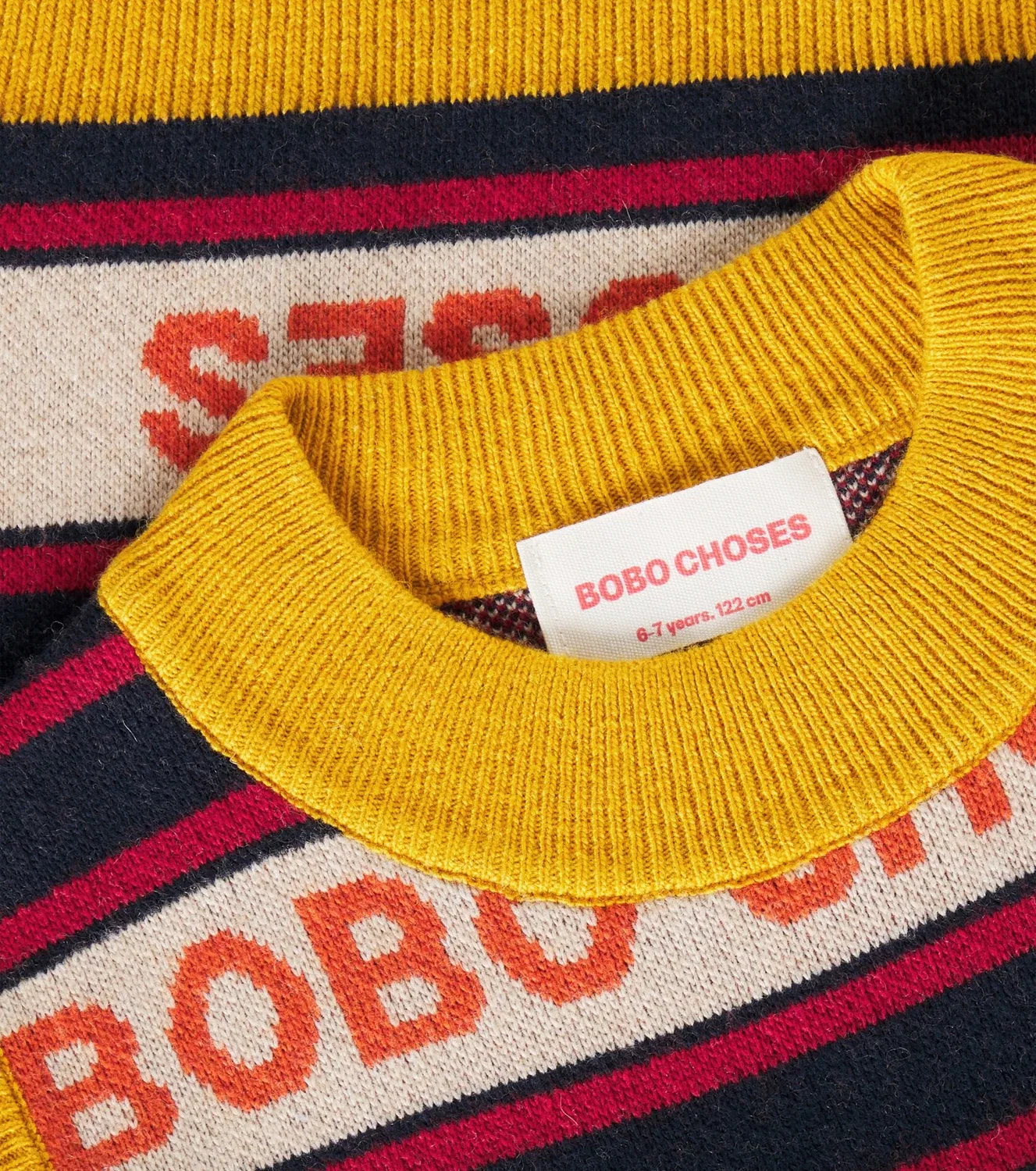 Жилет в полоску с логотипом Bobo Choses, мультиколор — фото 2