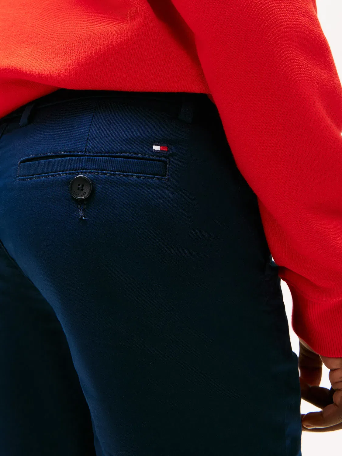 Детские шорты для мальчиков хлопковые Tommy Hilfiger, Azul — фото 3