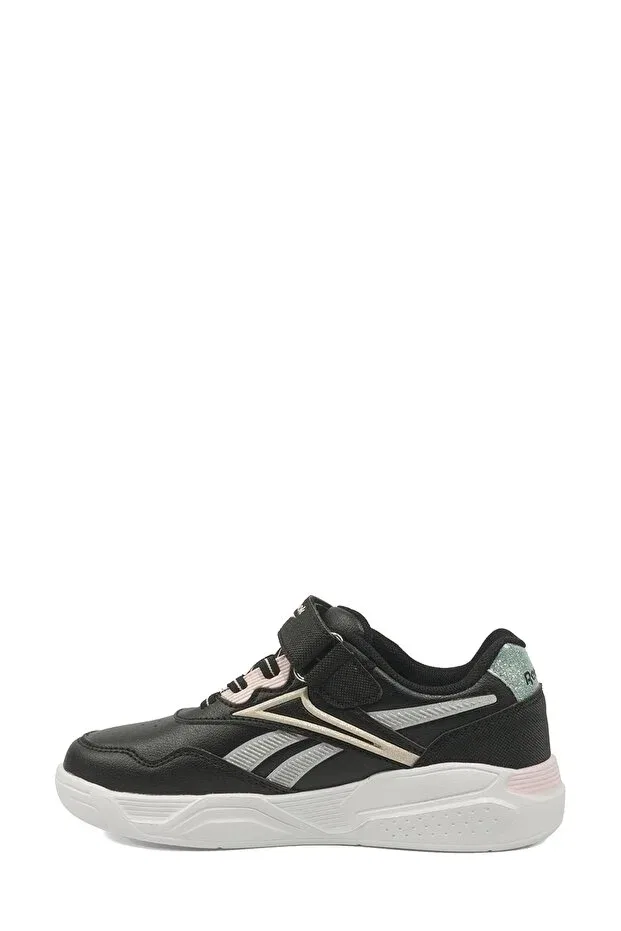 Детские кроссовки для девочек на шнуровке Reebok, Black-102156479 — фото 3