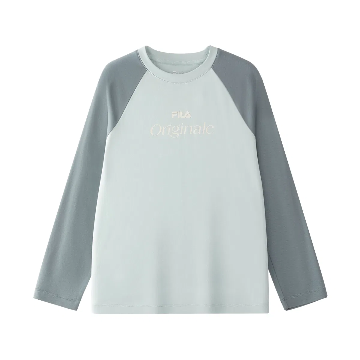 Футболка с круглым вырезом, тонкая стрейч, FILA KIDS, Cirrus Blue