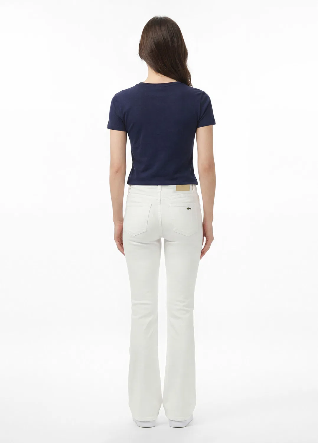 Джинсы Lacoste Slim Fit, кремовый — фото 2
