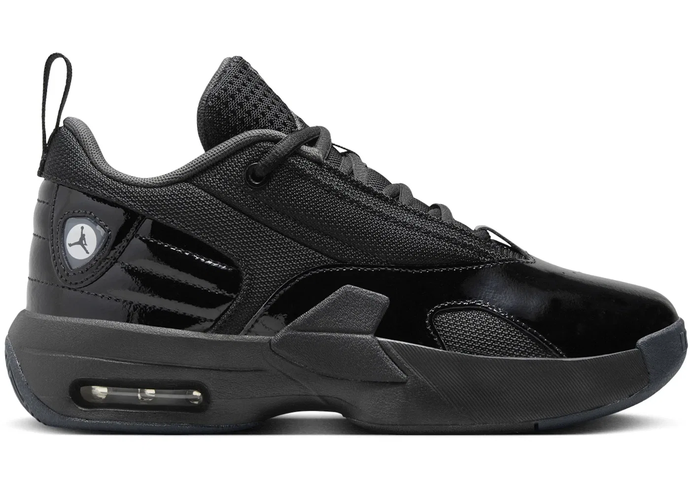 Детские кроссовки Lifestyle с длинным шнурком Jordan Max Aura 6, Black Anthracite Black
