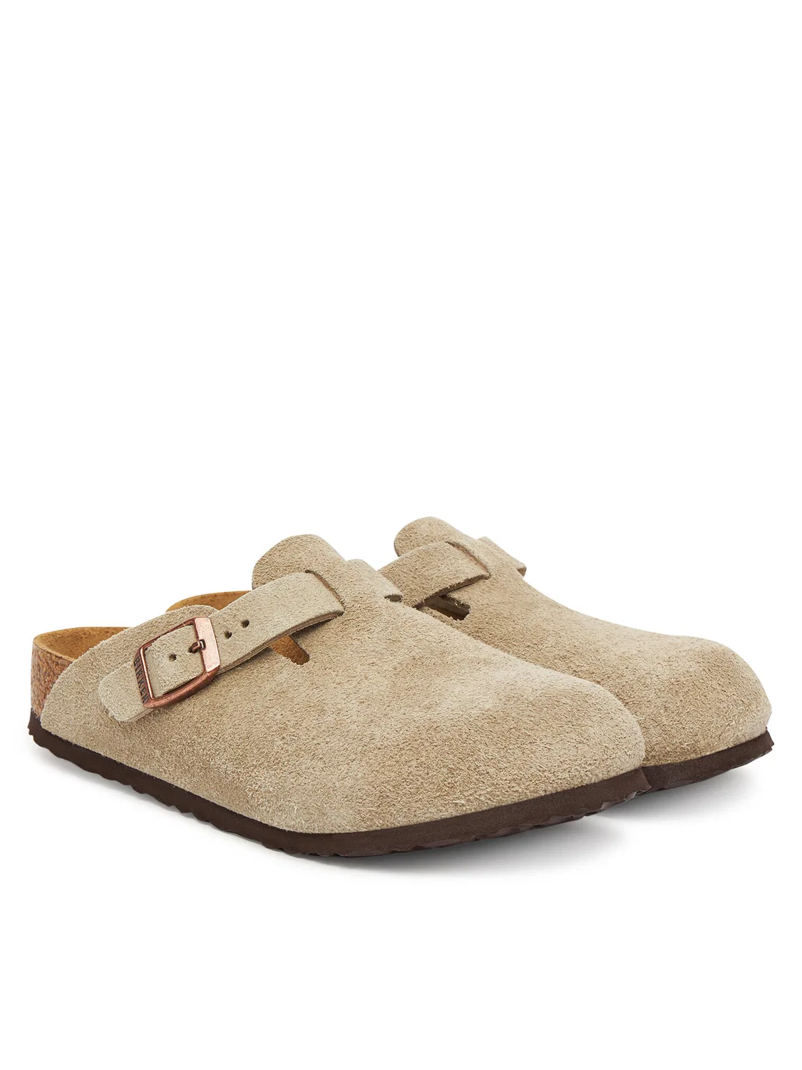 Шлепанцы для мальчика Boston Kids Birkenstock, бежевый — фото 2
