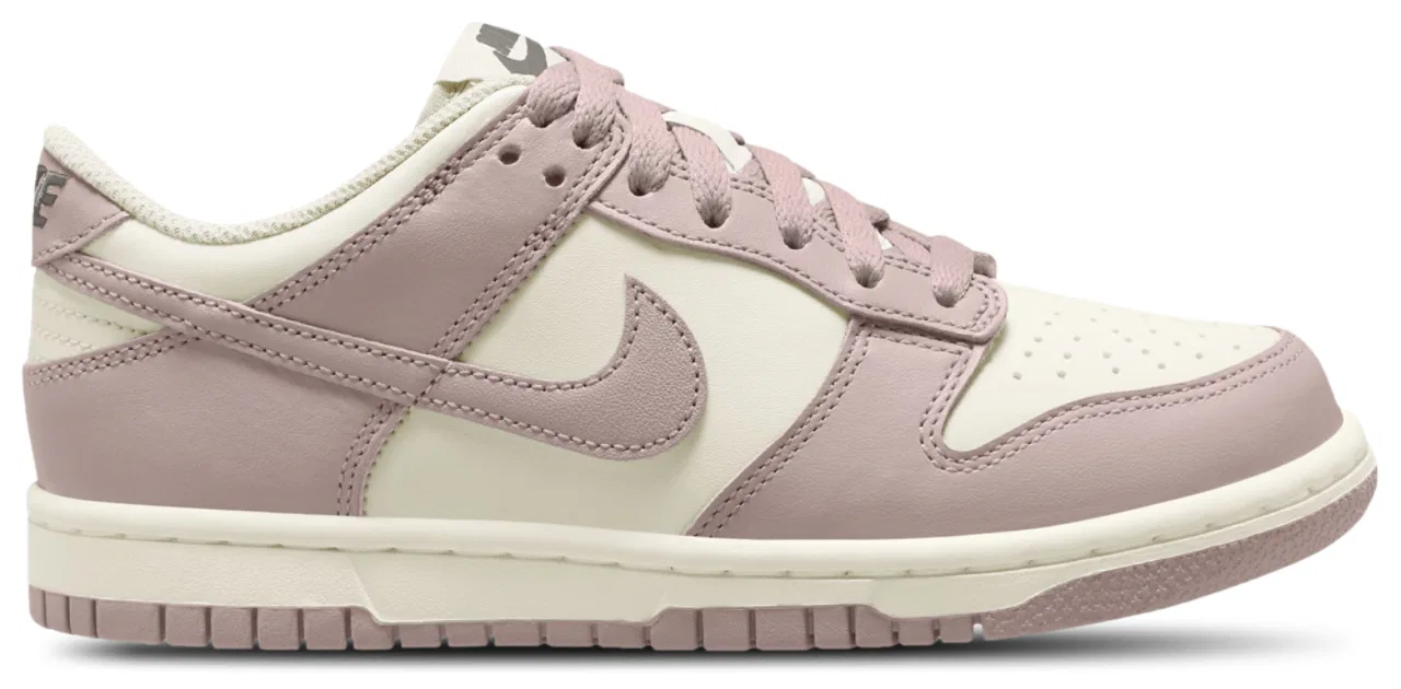 Кроссовки для девочек Dunk Low Nike, цвет Sail/Particle Rose