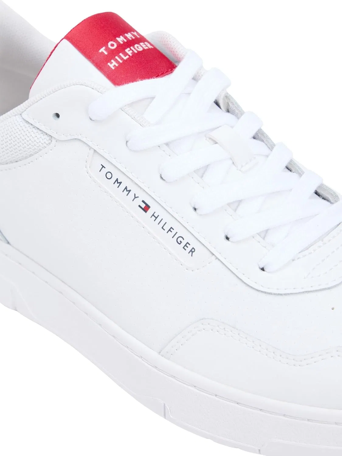 Мужские низкие кроссовки Tommy Hilfiger Basket Core Lite LTH Fm0fm05868, White — фото 4