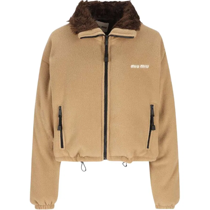 Женское пальто Camel Brown MIU MIU