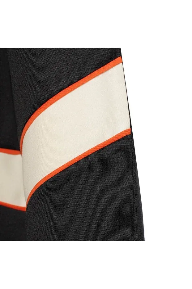 Детские спортивные штаны для девочек с эластичным манжетом Hummel, Black — фото 4