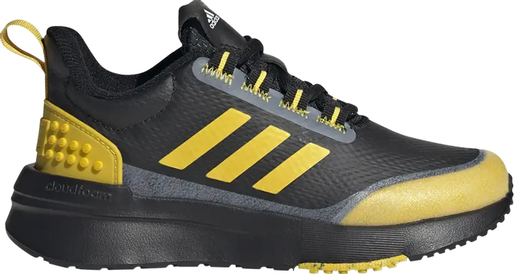 

Кроссовки Adidas LEGO x Racer TR Big Kid 'Black Equipment Yellow', черный