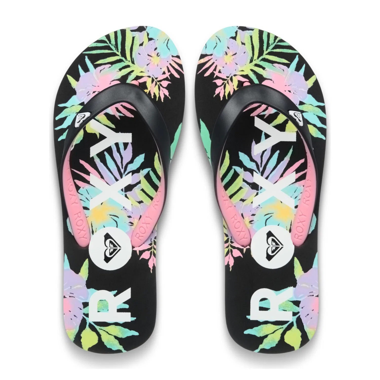 Детские сандалии с ремешками Roxy, Black Multi — фото 4