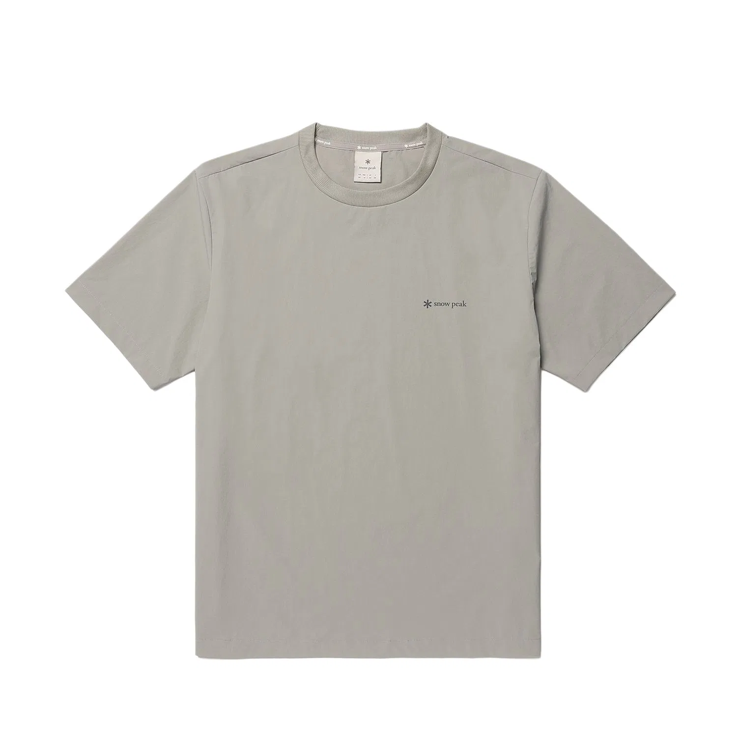 Детская футболка с коротким рукавом Snow Peak, Smoke Gray