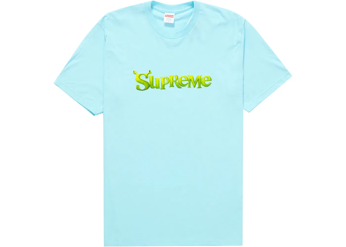 Мужская футболка с принтом Supreme Tee, Turquoise