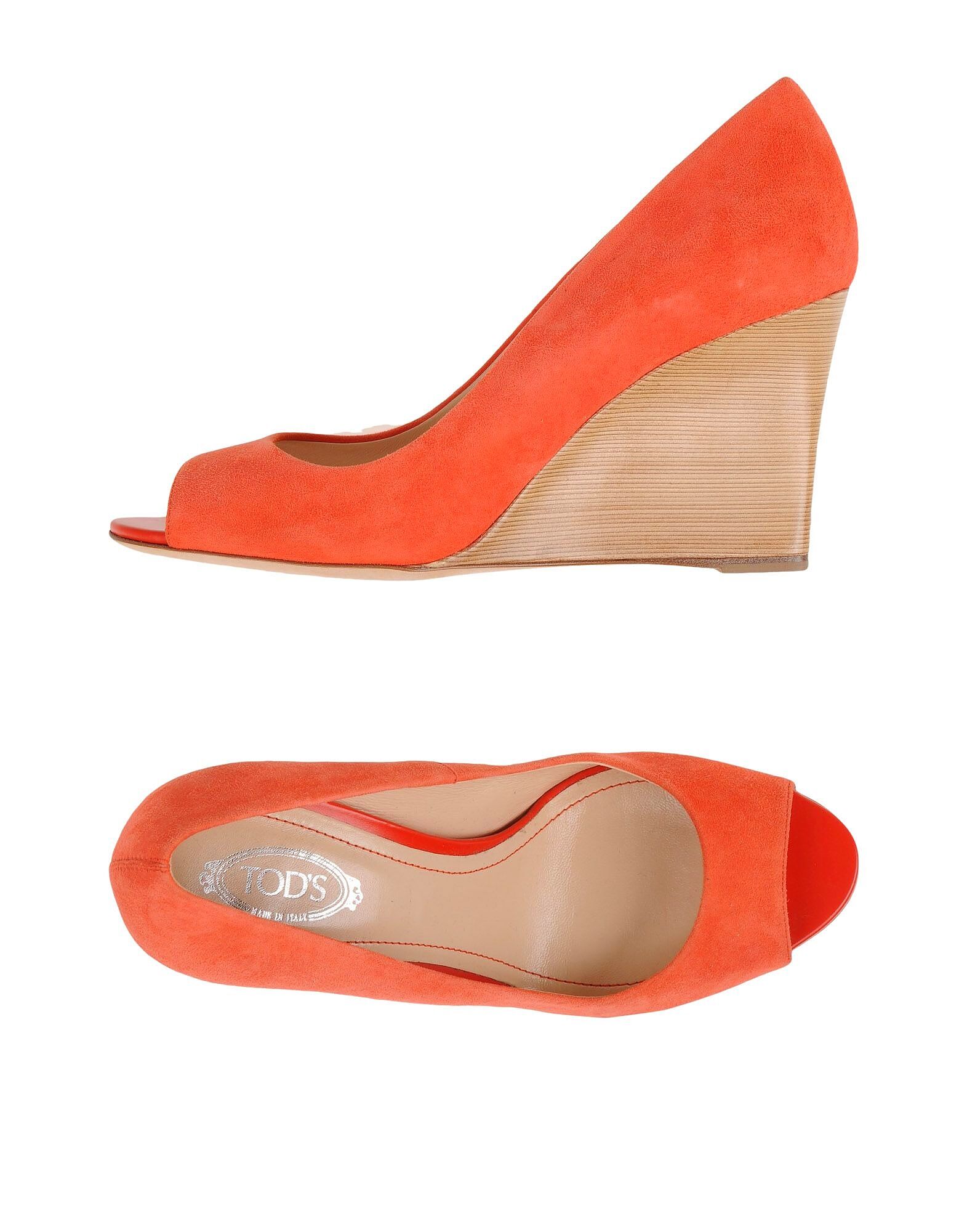 Туфли Tod'S, коралловый
