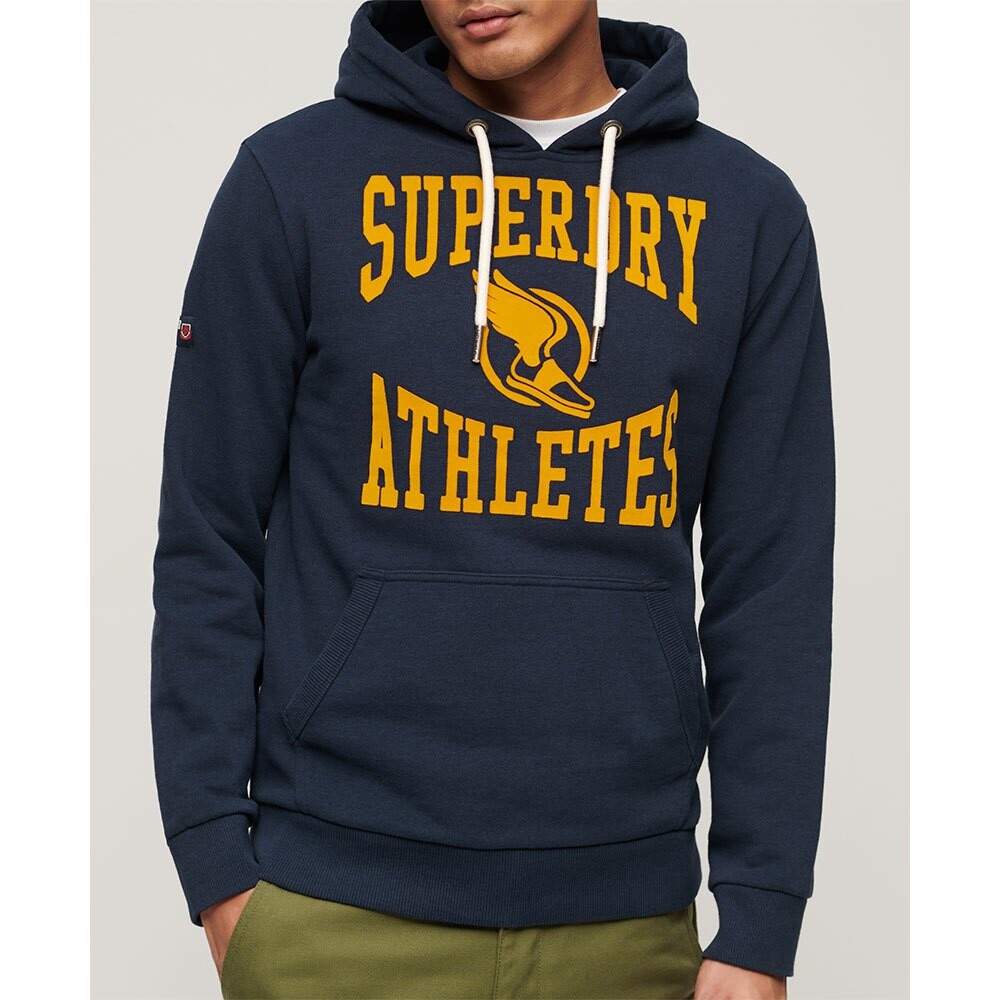 

Худи Superdry Track & Field Ath Graphic, синий