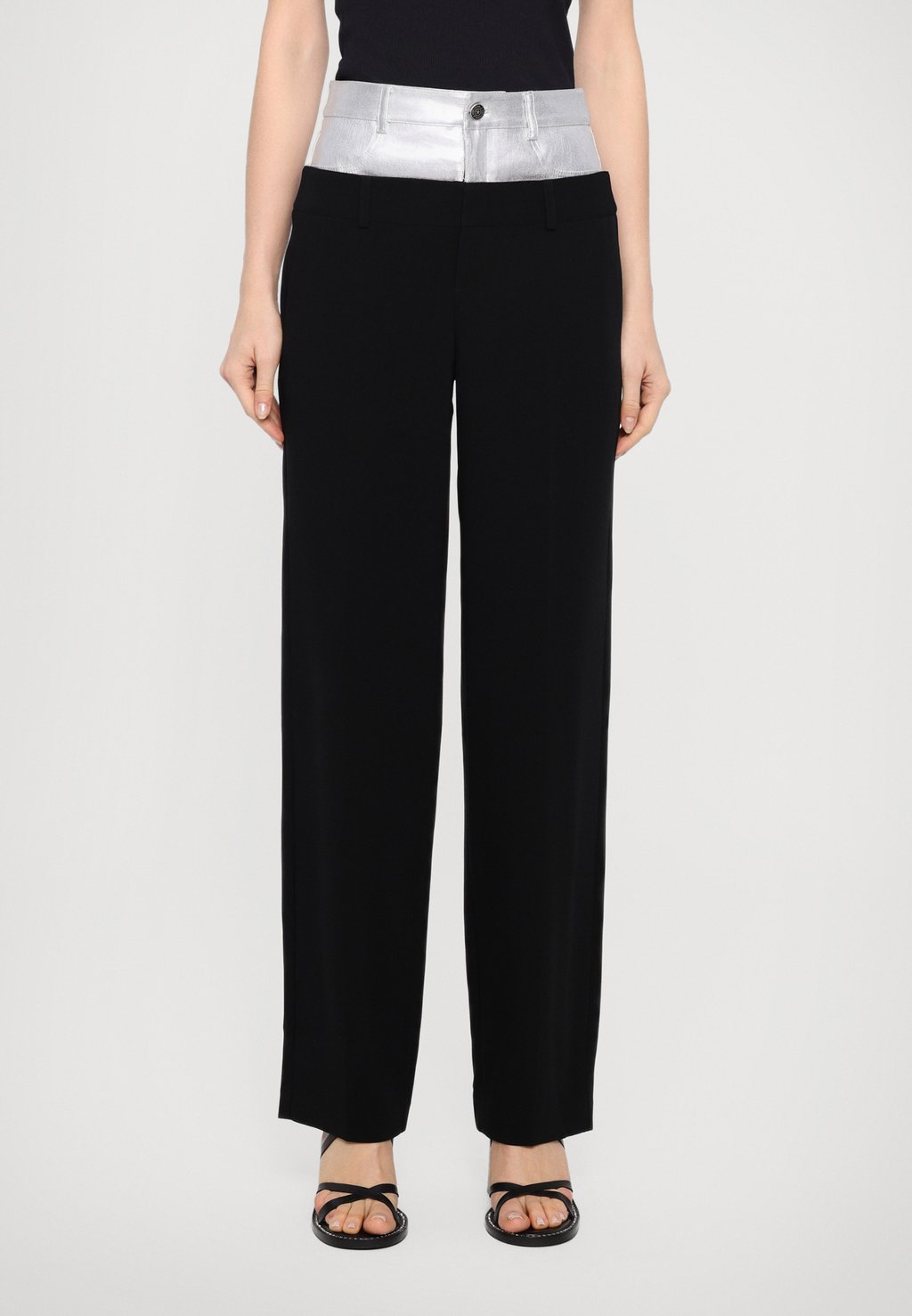 

Брюки METALLIC DIONNE PANT Cinq à Sept, черный