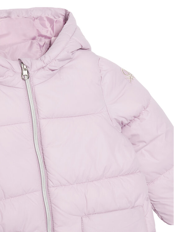 Зимняя куртка regular fit 2NQRGN03V United Colors Of Benetton, фиолетовый — фото 3